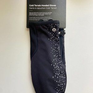 Lululemon Cold Terrain Hooded Gloves size S/M